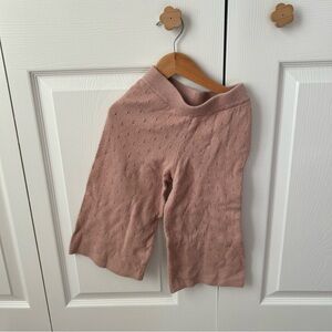 GAP Kids Light Pink Knit Pants wide legged 2t